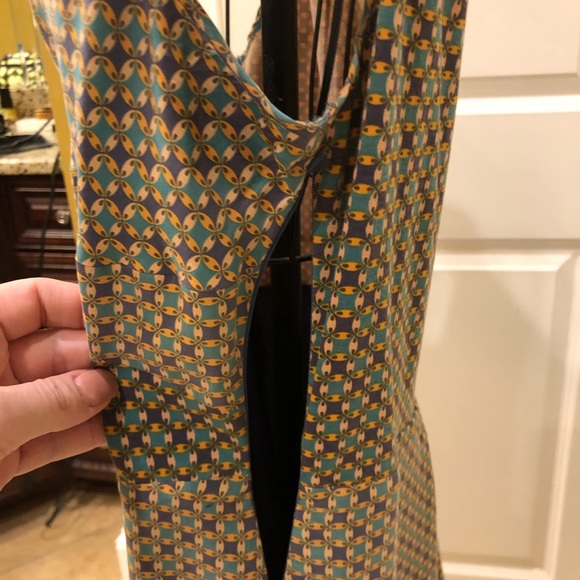 Sundance 100% Silk Sleeveless Day Dress - Picture 4 of 8